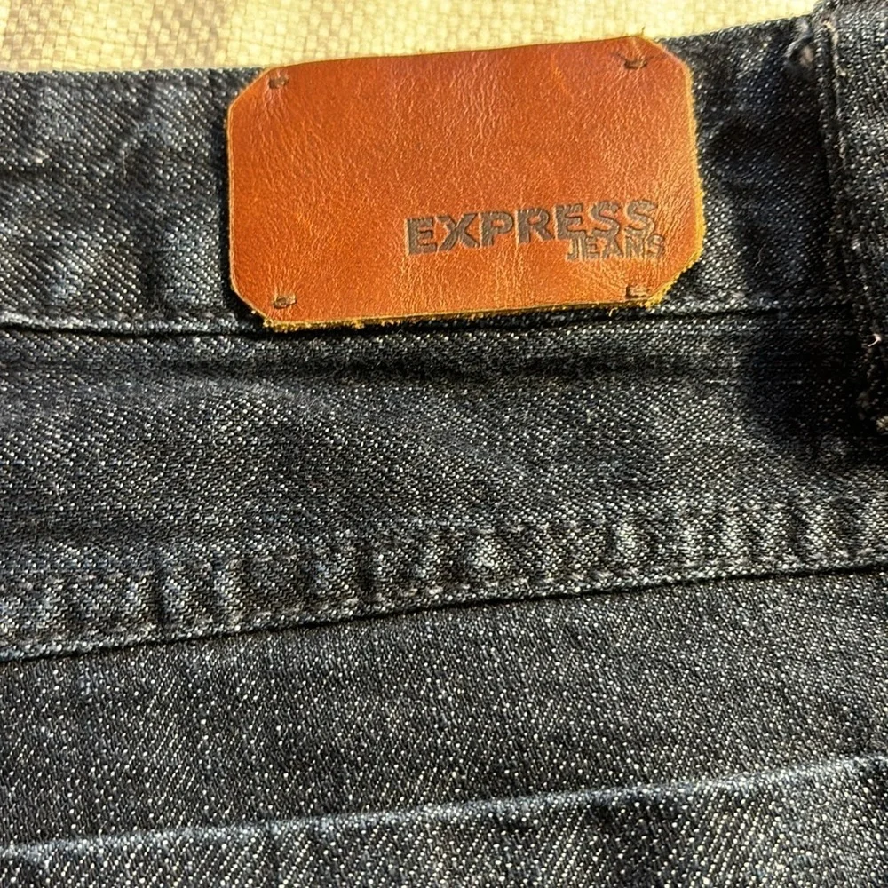 2/$30’Express Dark Wash Denim 5 Pocket Jeans Size 10